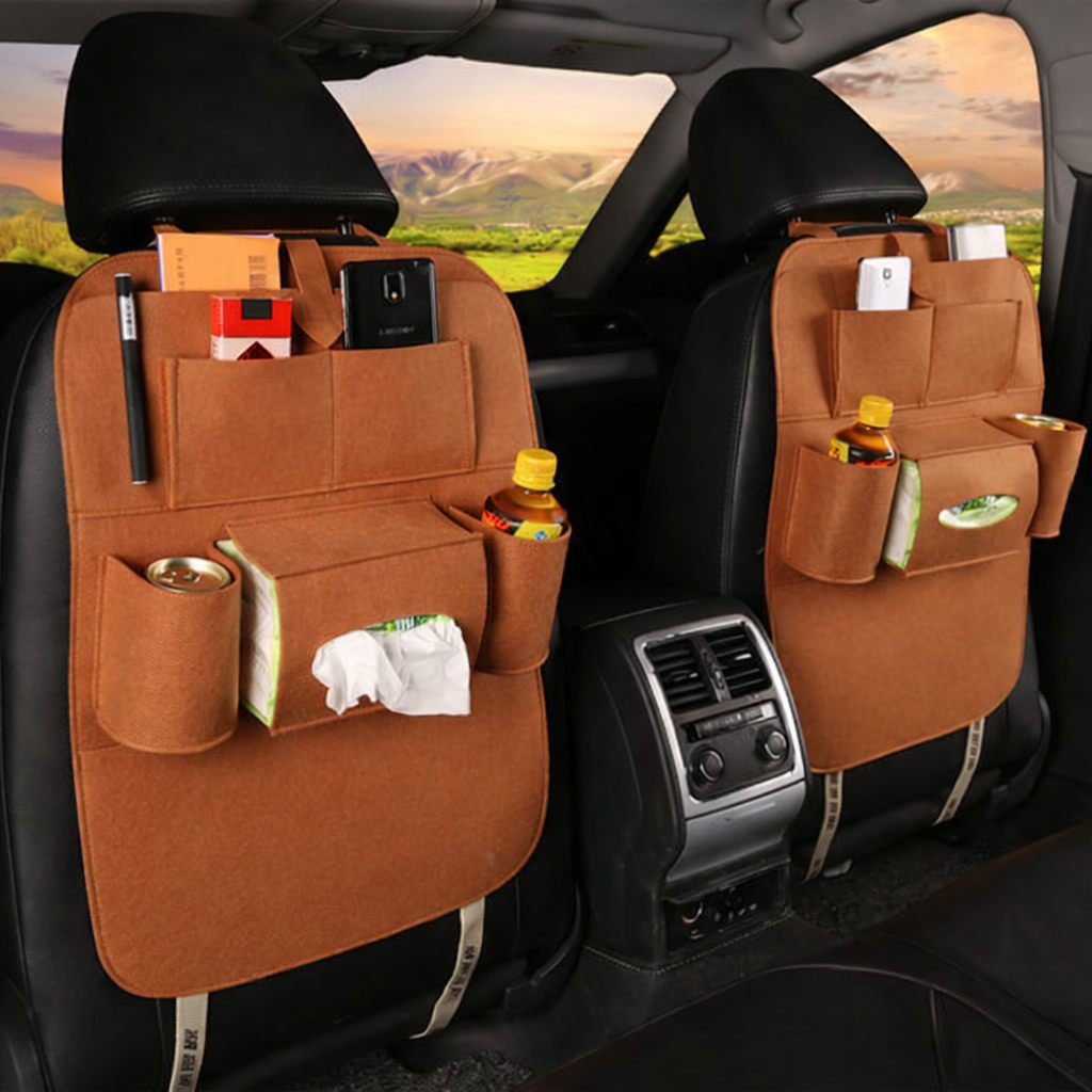 Sac de rangement multi-usage pour siège auto